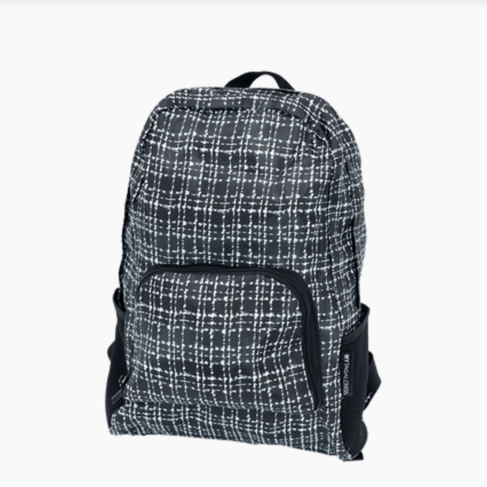 Stylish Black and White Women's Backpack